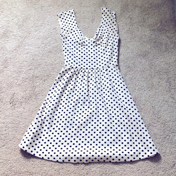 Anthropologie Dresses & Skirts - Polka dot Anthropologie dress size 8